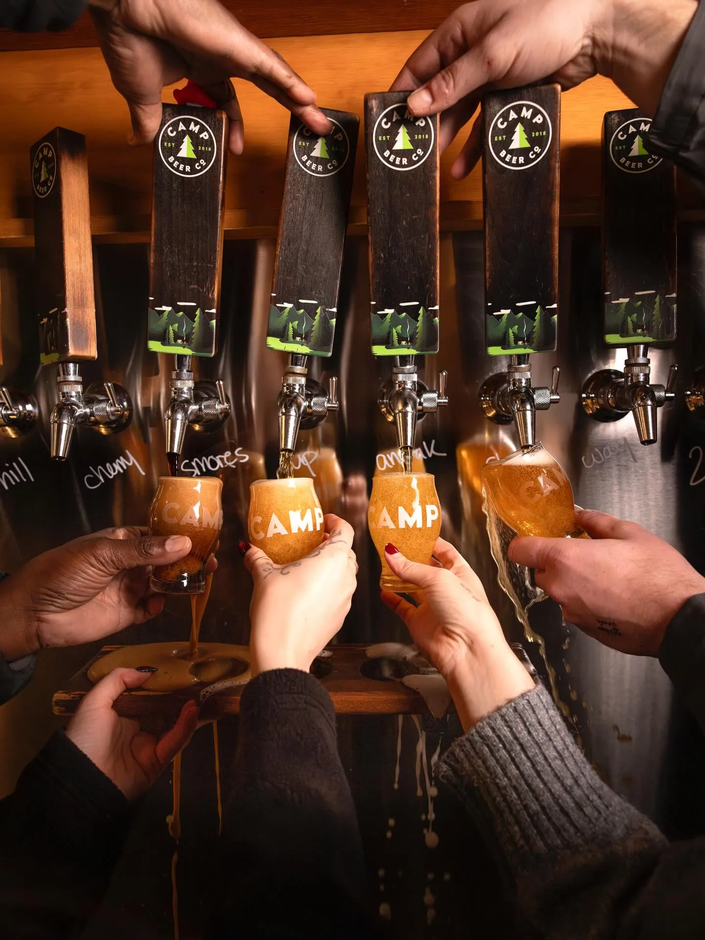 Camp Beer cheers